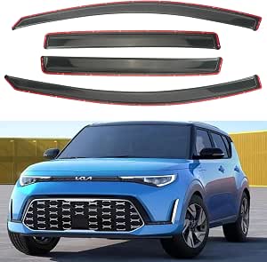 Deflectores De Ventana Lateral Para Mercedes-Benz X-Class Pick Up 2017-2022 | 4 Piezas, Negro, Antilluvia