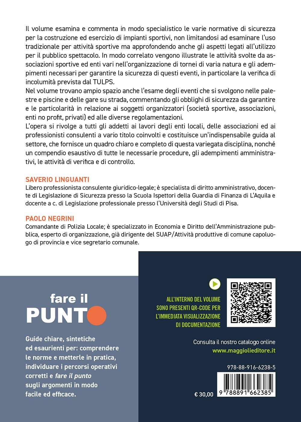 Impianti sportivi, competizioni ed eventi