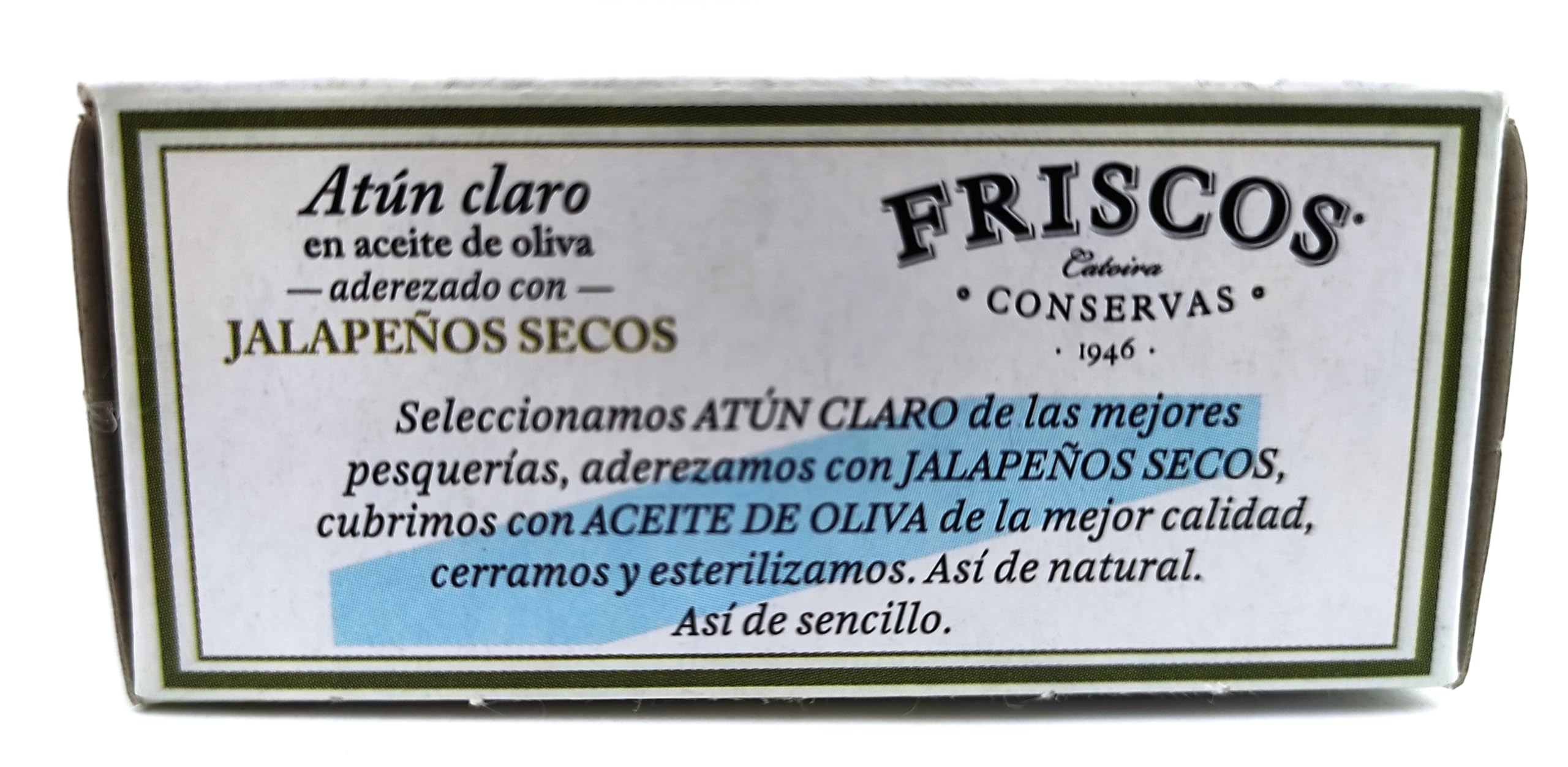 FRISCOS Atún Claro con jalapeños en aceite de oliva 16 unidades