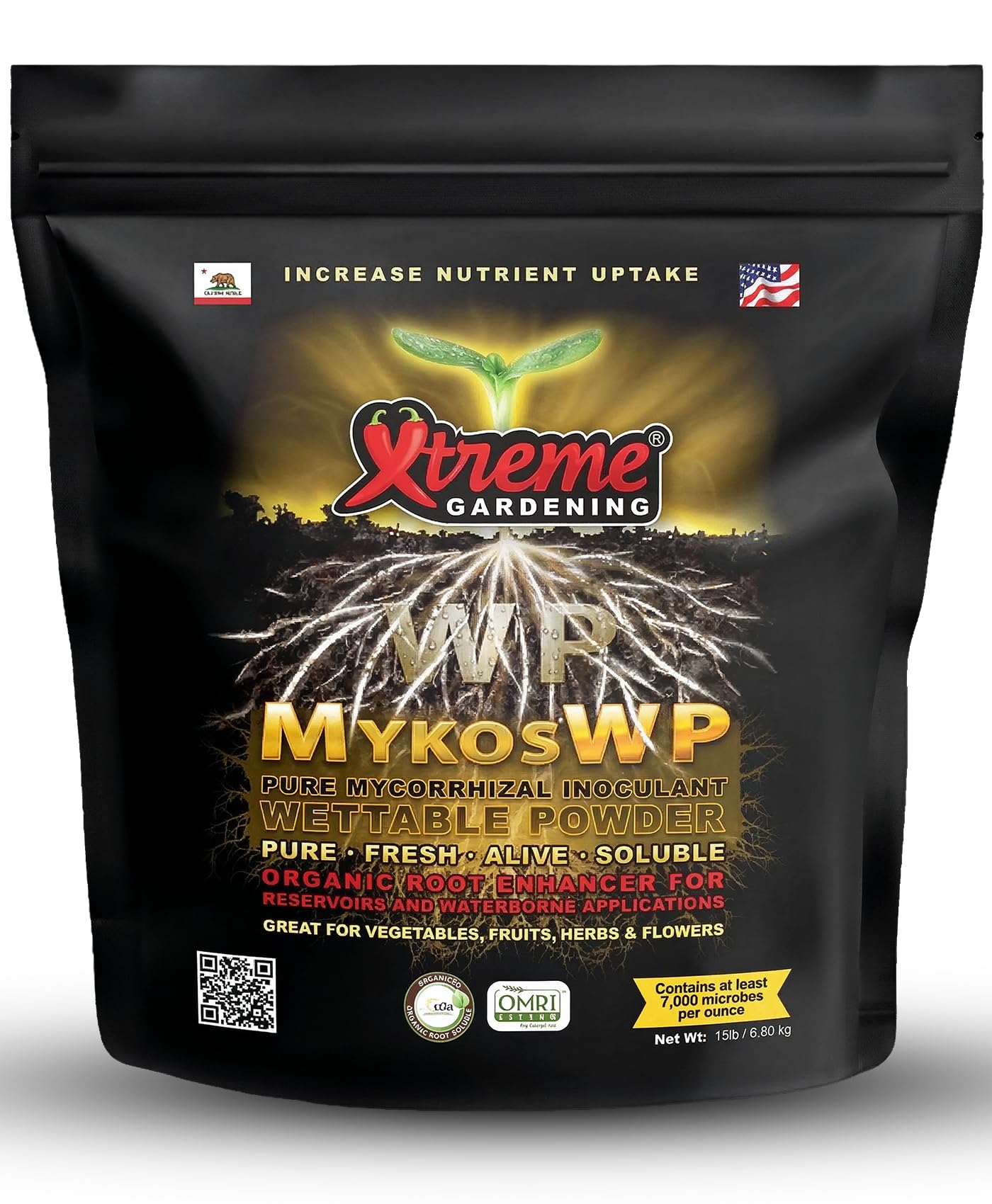 Amazon.com : Xtreme Gardening Mykos WP Mycorrhizae Powder