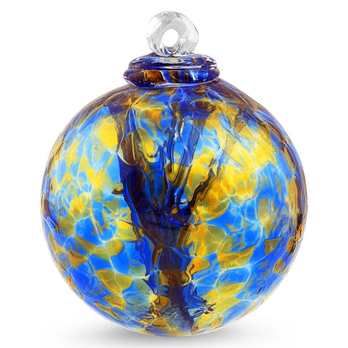 Witch Ball Arcola by Iron Art Glass Designs (4 Inch)