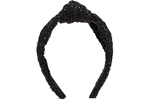 Vera Bradley Black Top Knot Headband