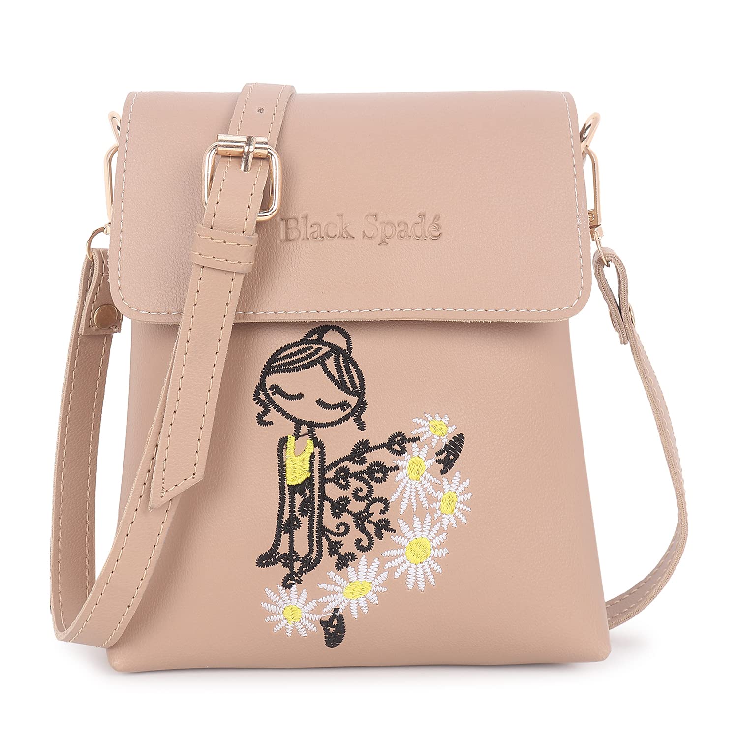 Women's Cross-Body Phone Bag Stylish PU Leather Mobile Cell Phone Holder Pocket Purse Wallet Sling Bag Mini-image-33