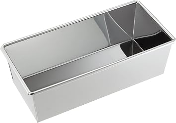 Shimotori Corporation Small Pound Cake Pan, 18-0 Stainless Steel, Made in Japan 147