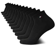 Men's Socks - Cushion Quarter Cut Ankle Socks (12 Pack)