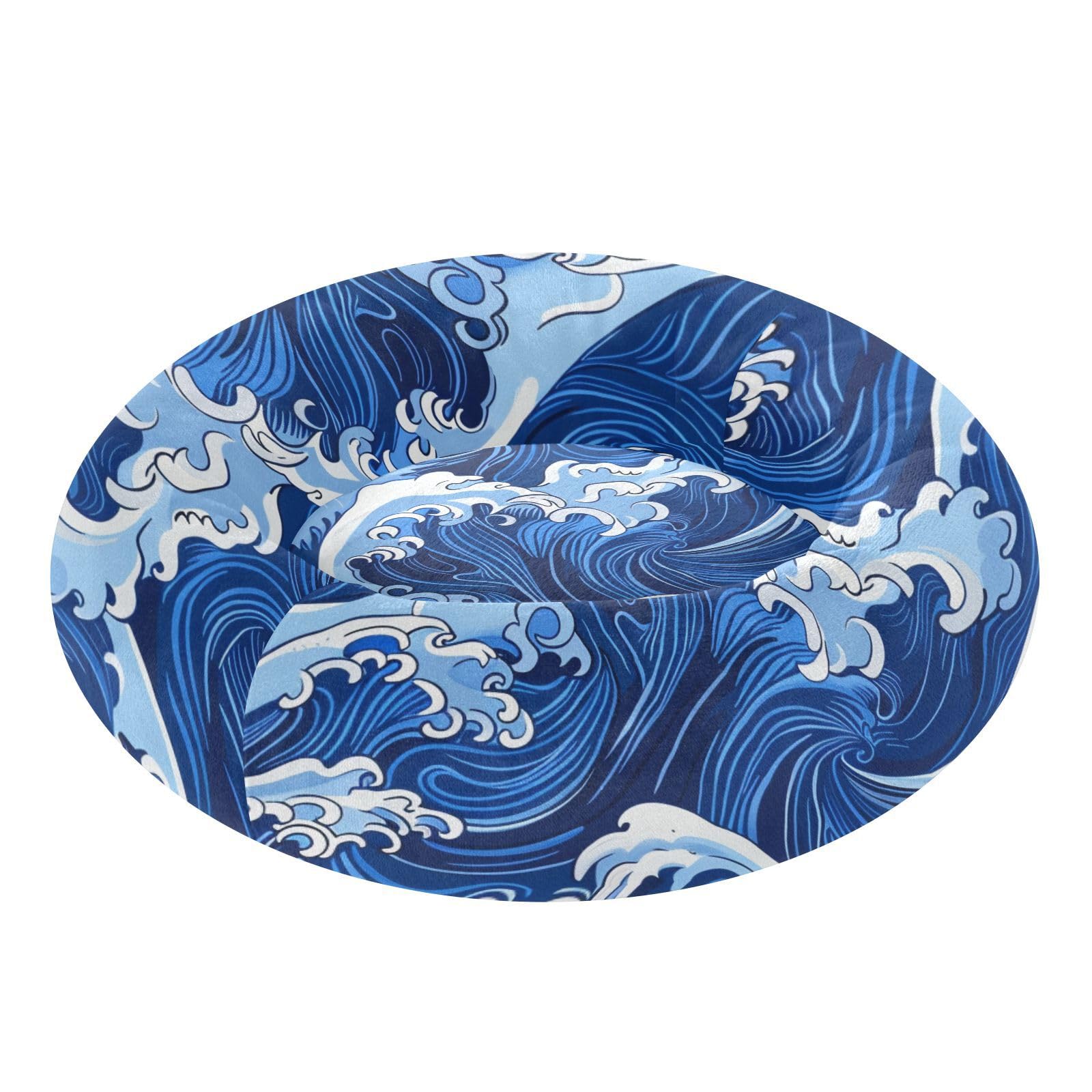 Lit pour animal domestique Blue Wave contre l'anxiété et le stress taille M