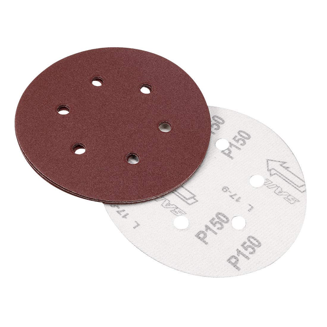 Dischi Abrasivi Da 150 Mm, Carta Vetrata Con Gancio E - Foto 6