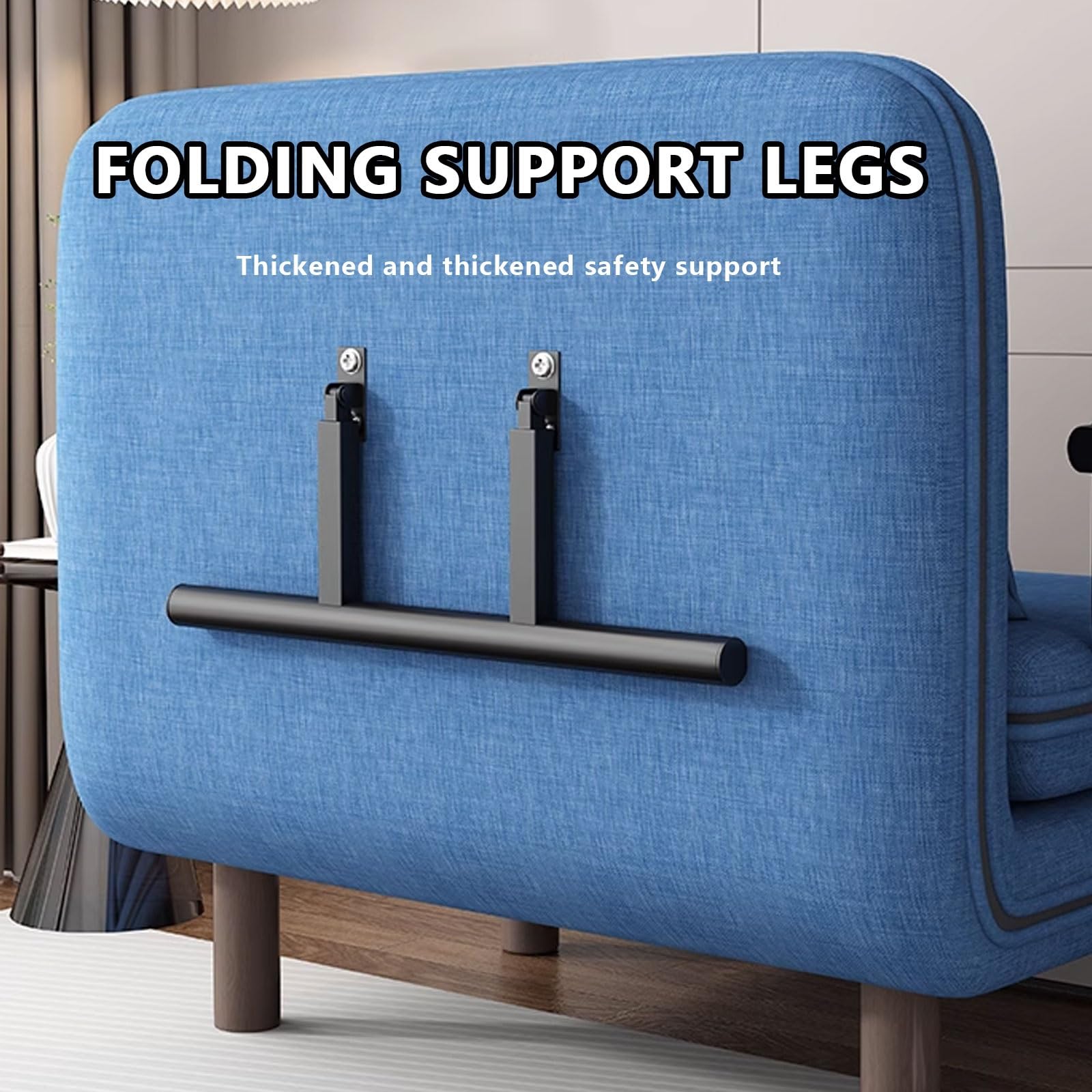 Letti Singoli Poltrona Letto Singolo Salvaspazio Poltrona for Camera Da Letto Moderna Schienale Regolabile in 5 Posizioni Utilizzato in Uffici, Soggiorni(Green)