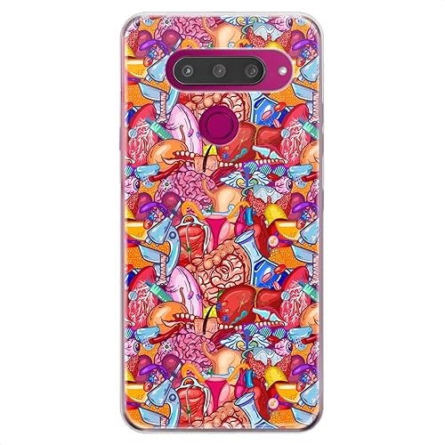 Miniatura 6 de Cavka Funda de TPU de repuesto para LG Stylo 6 K61 K51S K42 K30 K20 Stylo 5 K40 K11 K10 K8 impresión de medicina de enfermería diseño flexible,