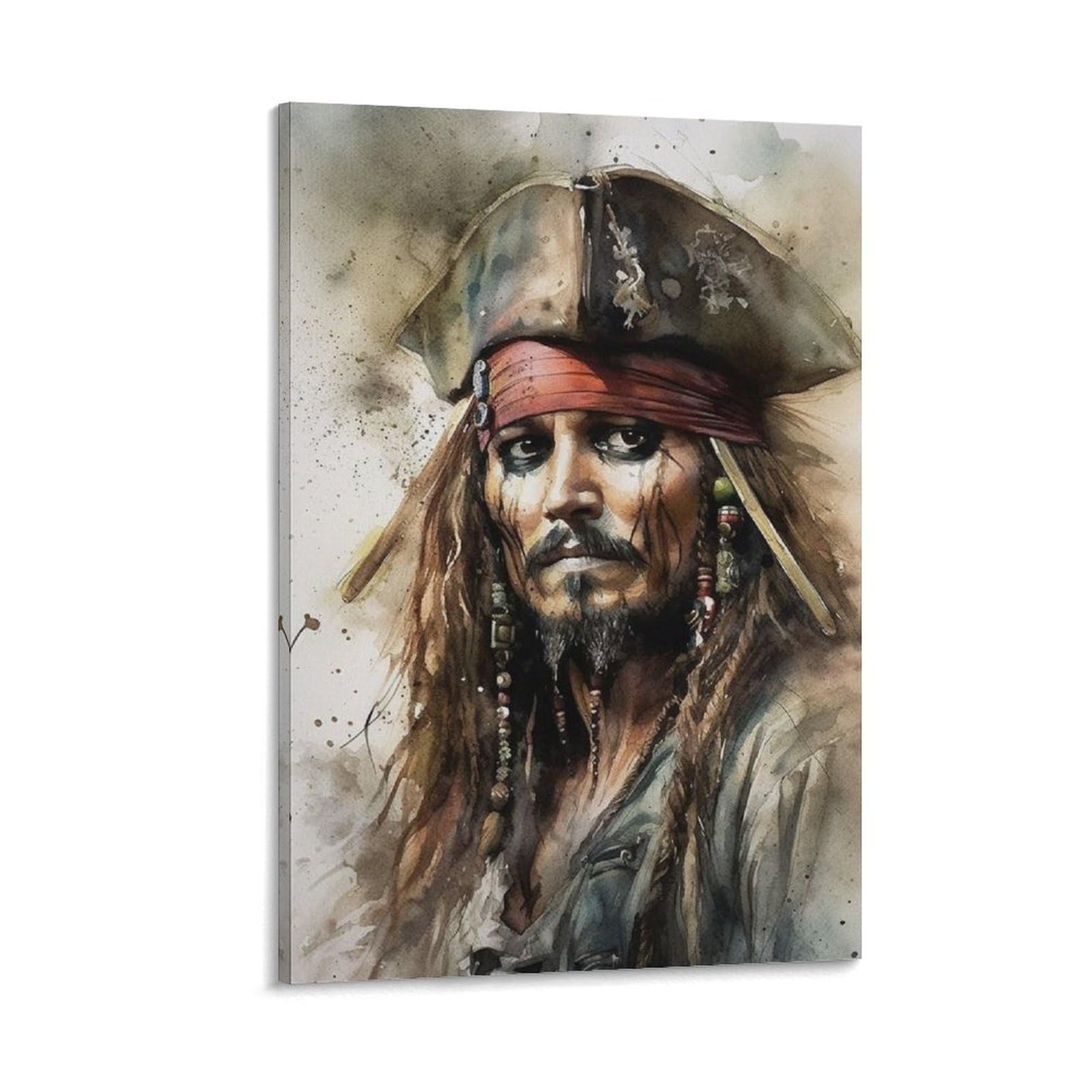 Poster classico del film Pirati dei Caraibi (9), stampa artistica da parete, decorazione per la casa, poster su tela, 40 x 60 cm