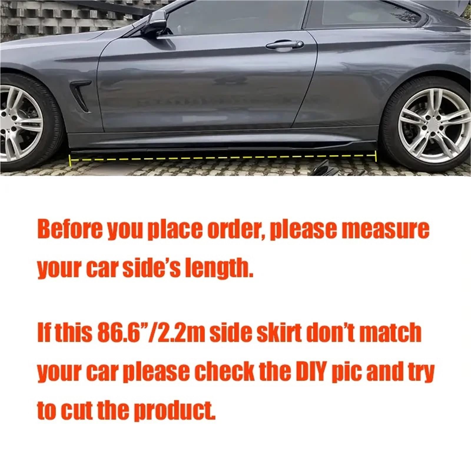Untere Seitenschweller Für A3 Für A4 Für A5 Für S-Line RS3 8V 2013 + Limousine Lackiert Glanz Schwarz Seitenschweller Verlängerung Splitter Rocker Panel