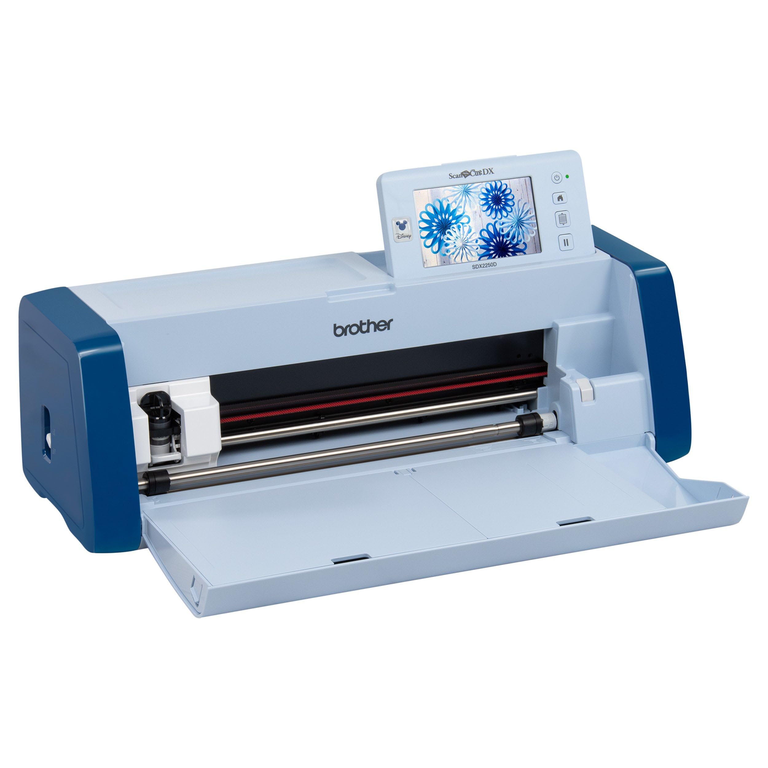Brother ScanNCut DX SDX2250D, Machine de Découpe et Traçage Disney, Scanner 600 dpi, 1485 Motifs Intégrés, Connectivité WLAN