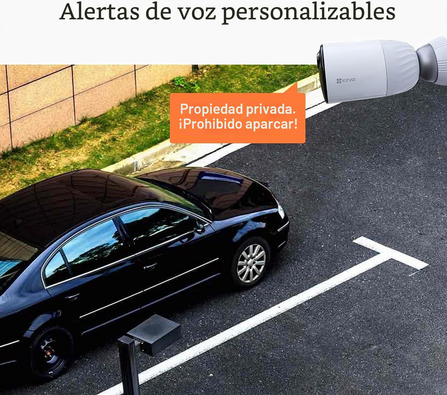 EZVIZ Cámara Vigilancia WiFi Exterior sin Cables,2 Cámaras Kit de Seguridad,365 Días Autonomía de Batería,1080P,Visión Nocturna a Color,PIR Detección de Movimiento,IP66,Compatible con Alexa,BC1-B2