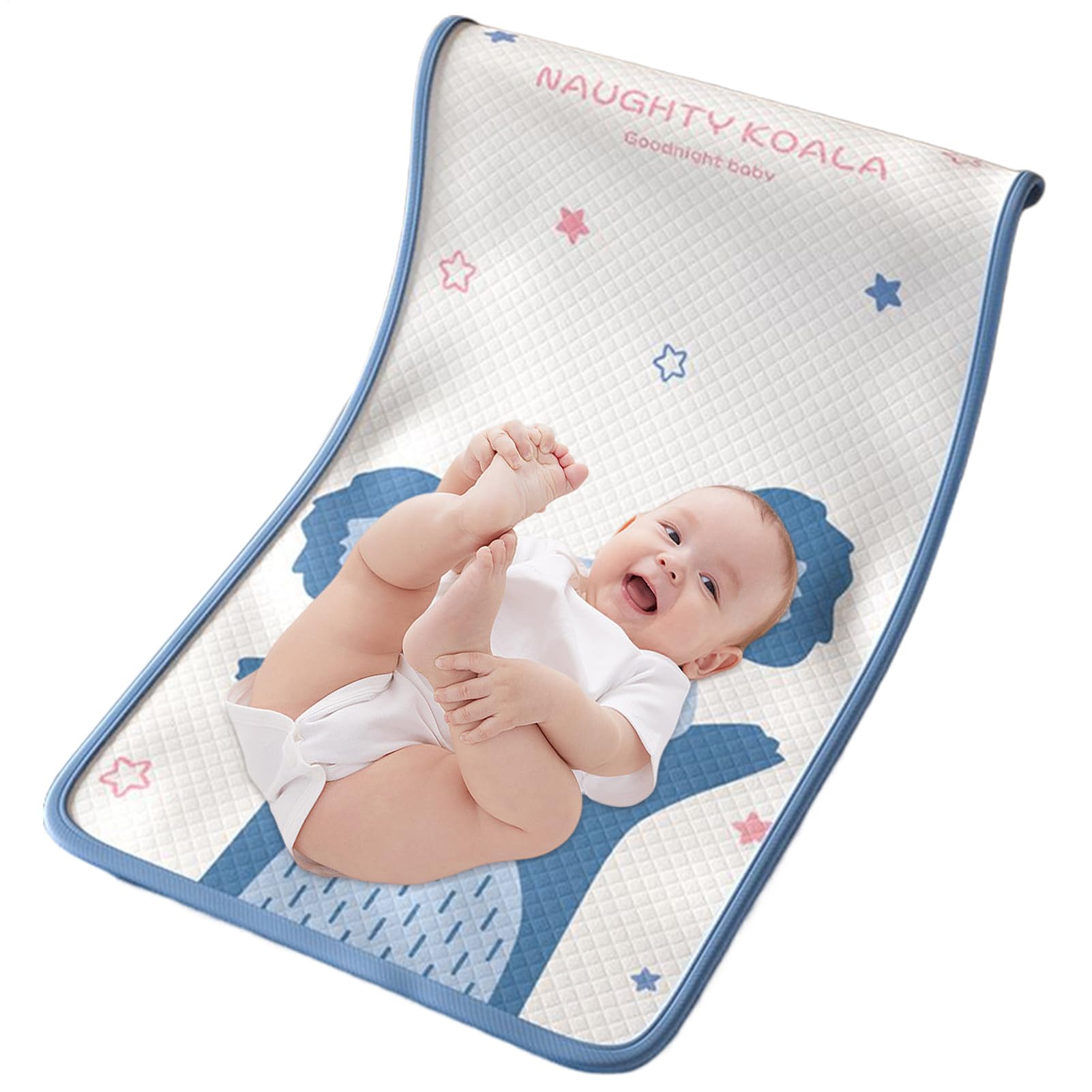 Tapis de lit pour l'énurésie, tampons de pour Les Tout-Petits pour Le lit,imperméable sans Glissement pour Berceau - Toddler Mattress Protector Sheet Cover Tamp pour Les, pour canapé et