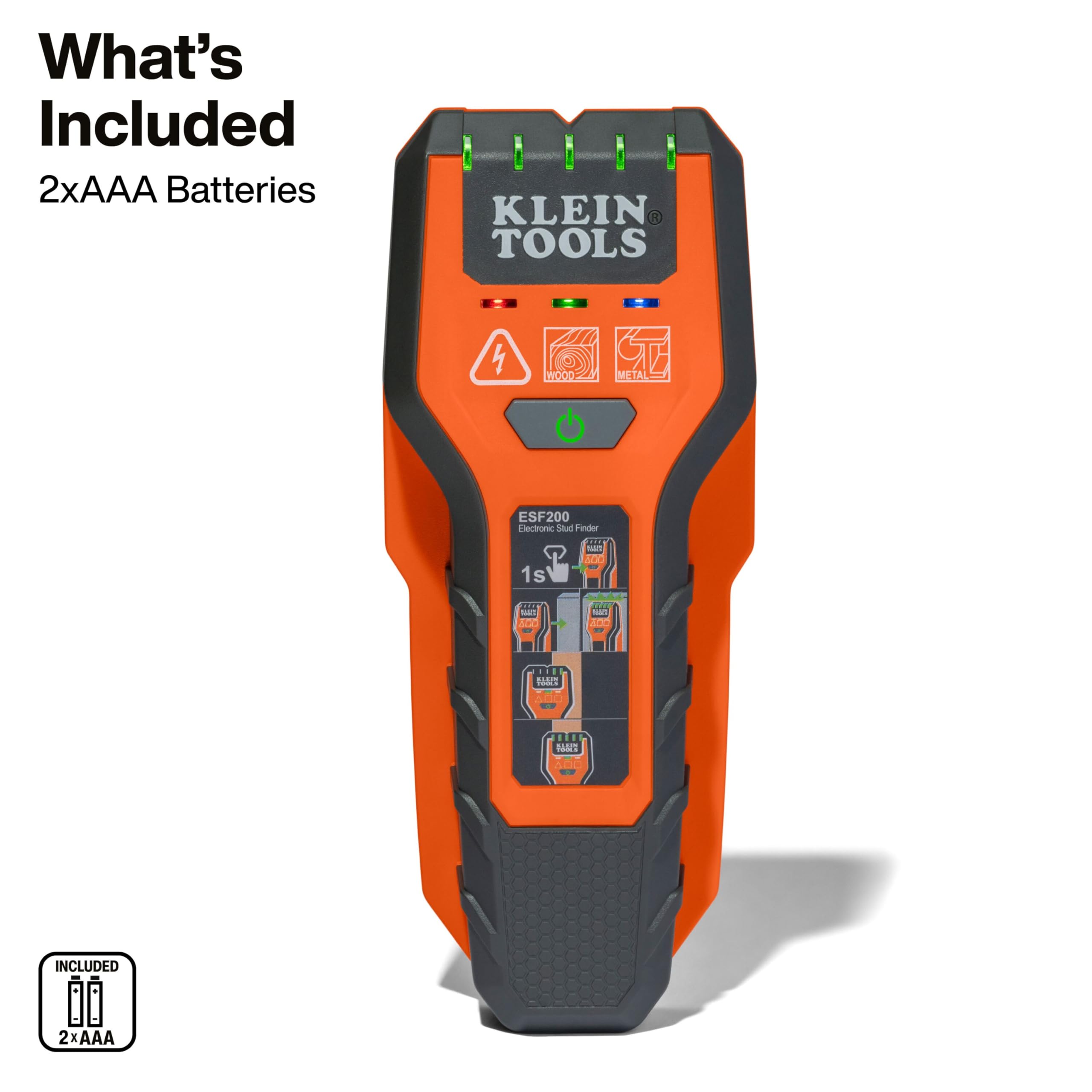 Klein Tools ESF200 Multi-Scan Stud Finder and Wall Scanner with