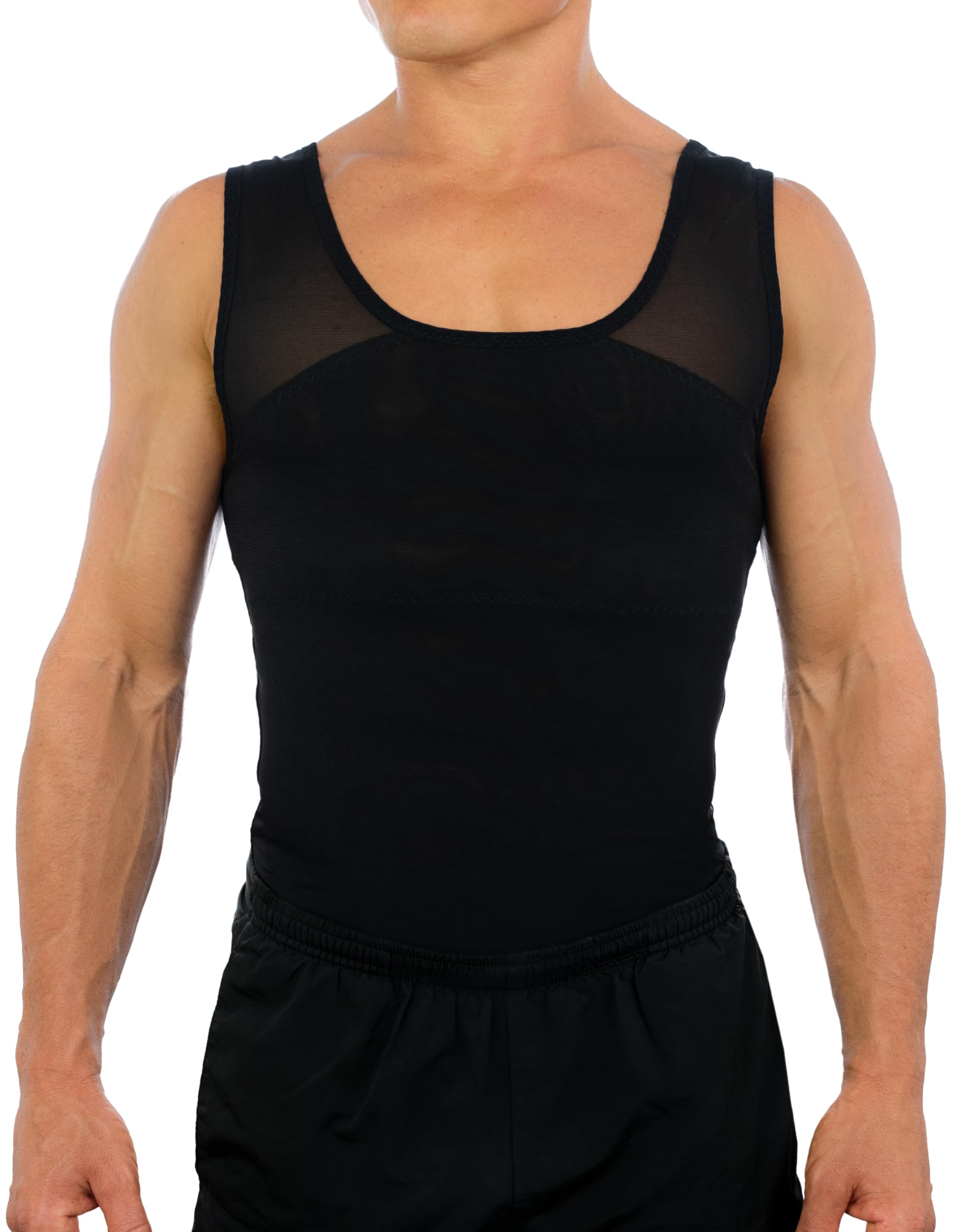 Original Men's Chest Compression Shirt to Hide Gynecomastia Moobs Shapewear
