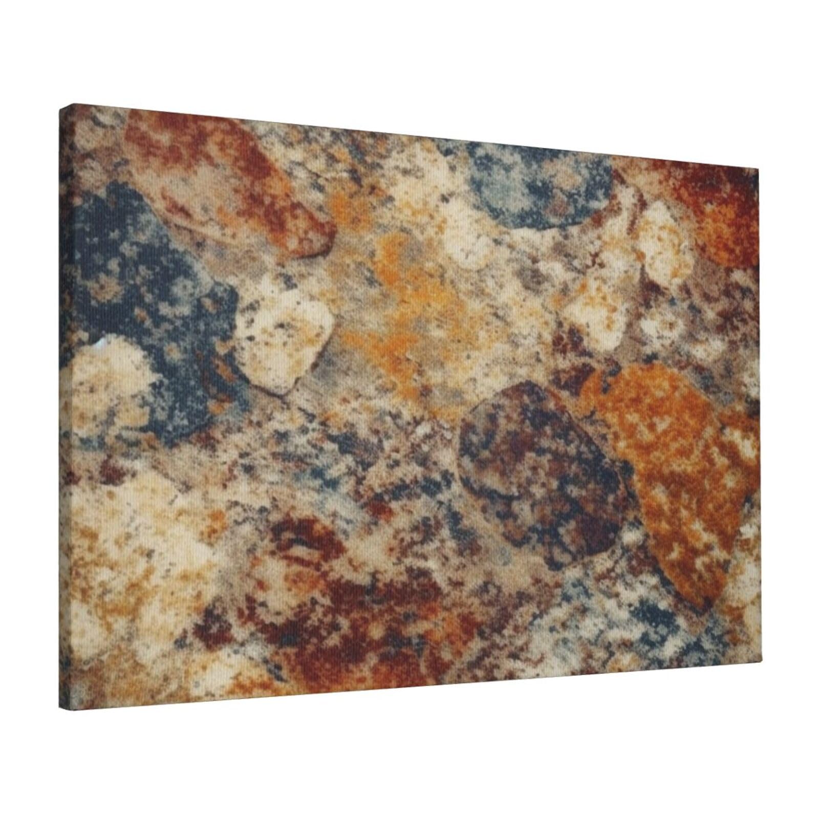 Toile abstraite granit LPSRTWE 40x61 cm - Impression HD pour salon - 8