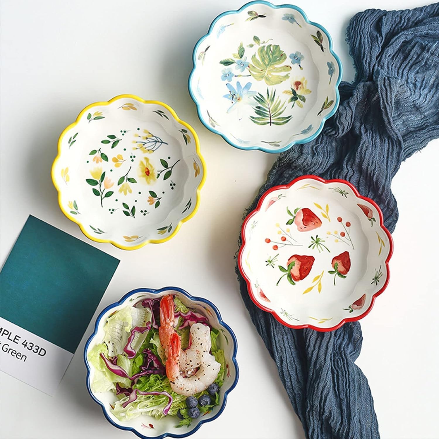 Naczynia do pieczenia ceramiczne naczynia do pieczenia małe okrągłe naczynia do pieczenia zestaw 2 sztuk, kolorowe ceramiczne naczynie do zapiekanek, okrągły ceramiczny talerz do ciasta