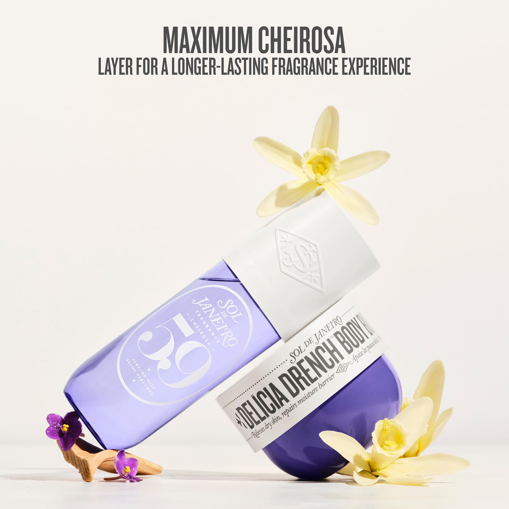 Delicia Drench Body Butter by Sol de Janeiro for Women - 2.5 oz Body Butter