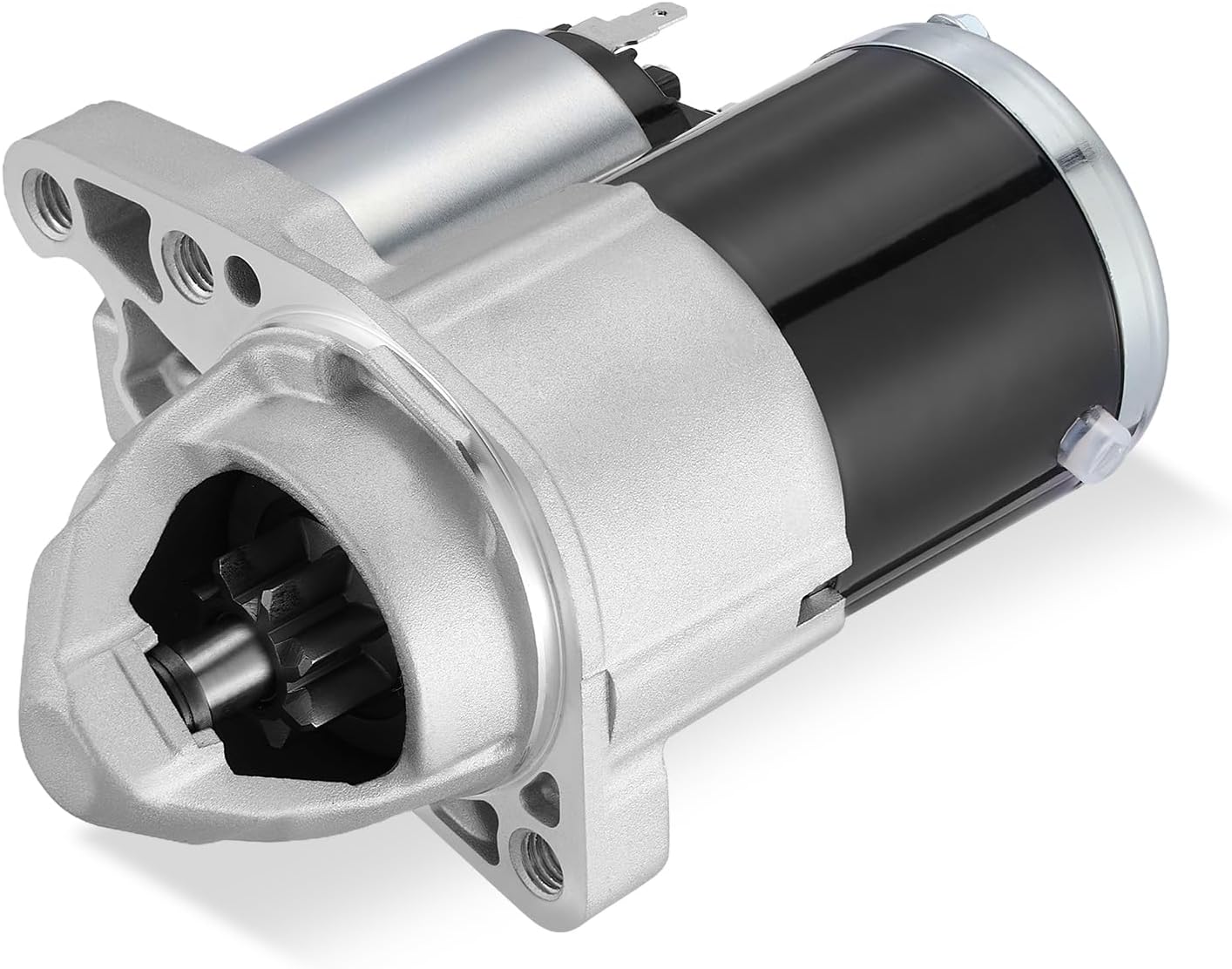 RL029584AA Starter Motor Compatible with Chrysler 200 2.4L L4 2011-2014, Compatible with Dodge Avenger 2.4L L4, 12V 1.2KW 8T Starter for 56029584AA, M000T34071 M000T34071ZC 19141 19141N