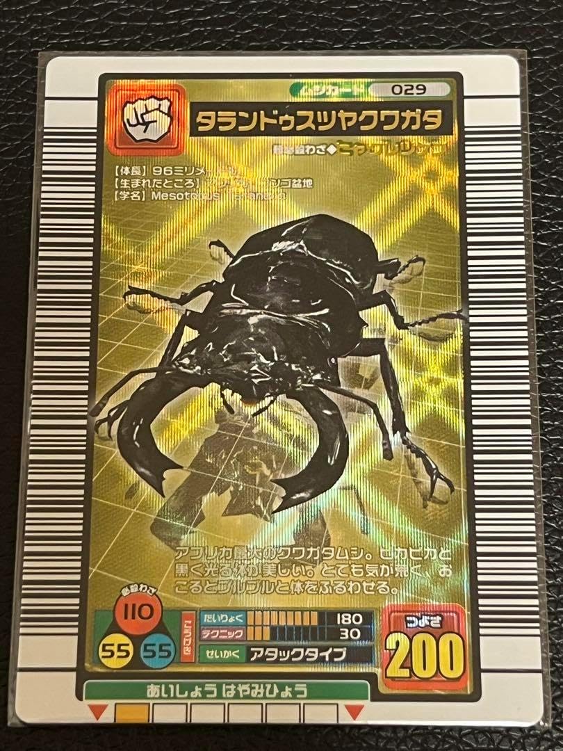 ARS10 ムシキング タランドゥスツヤクワガタ 2004ファースト拡張 ARS10 ムシキング タランドゥスツヤクワガタ 2004ファースト拡張