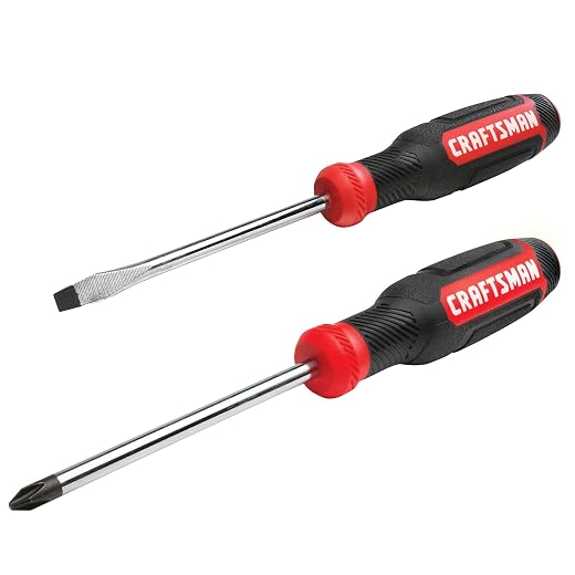 CRAFTSMAN Screwdriver Set, Bi-material, 2 Piece (CMHT65072N)