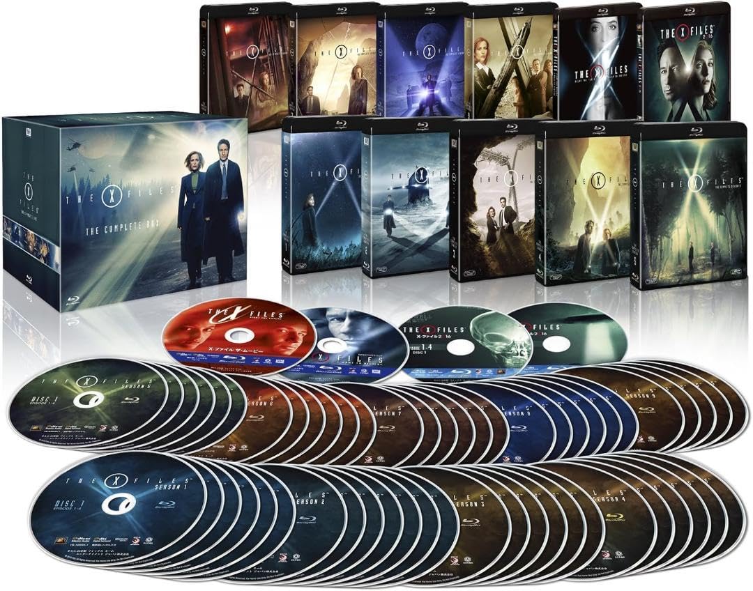 Amazon.co.jp: X-ファイル コンプリートブルーレイBOX [Blu-ray] 58枚 