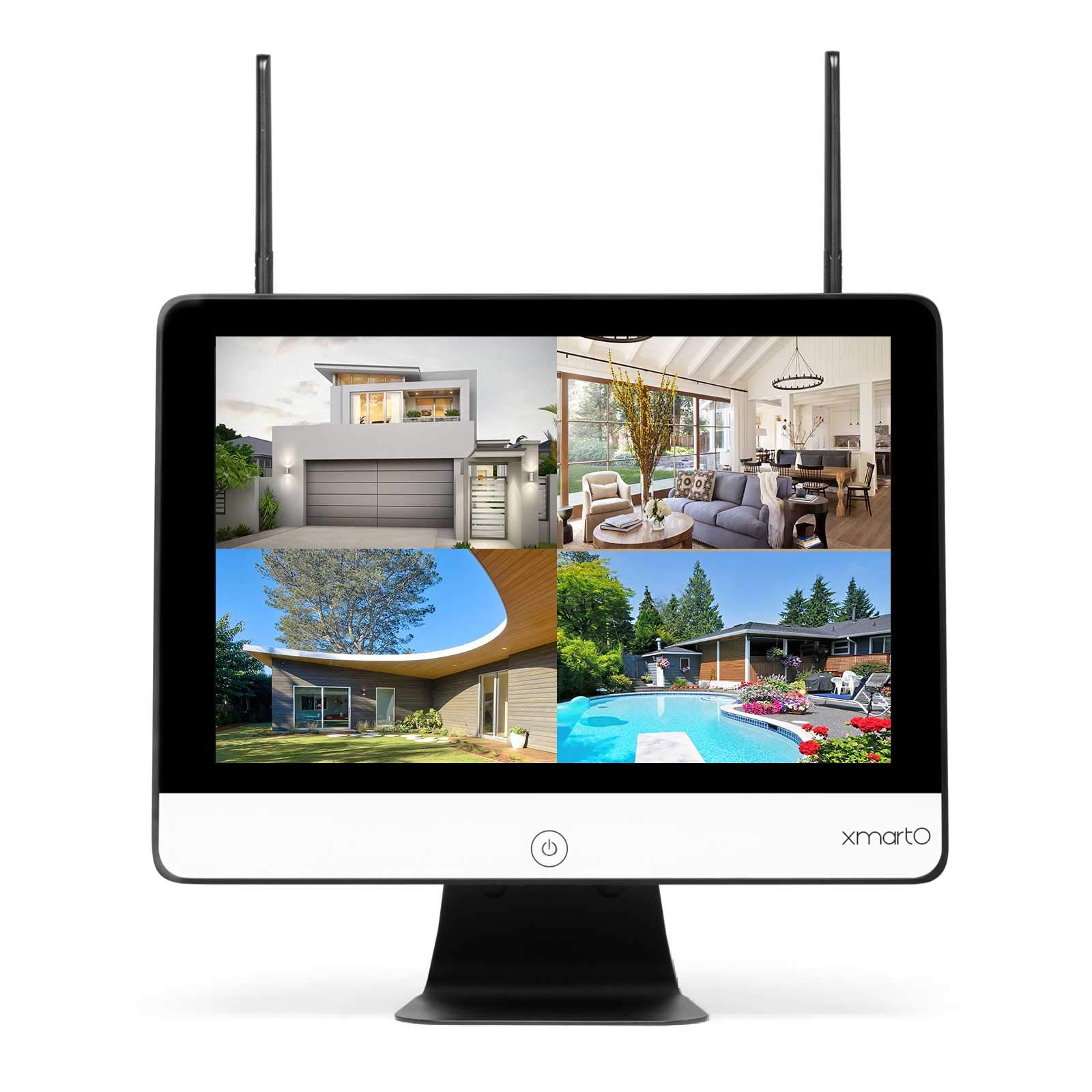 xmartO WNS28 8CH WiFi Security NVR/DVR with 1080p HD Screen Display (8CH 1080p, Easy Remote View, Su