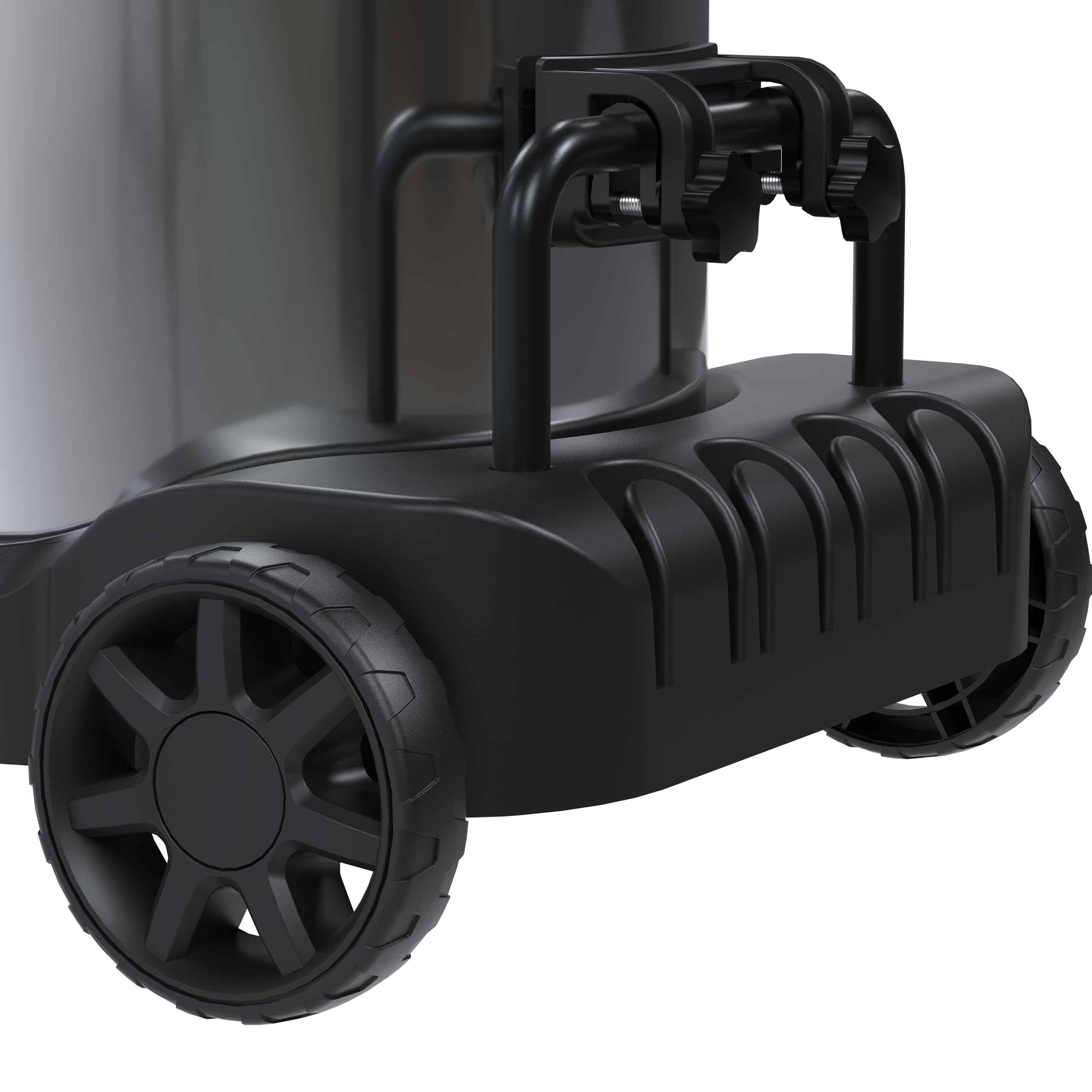 Güde GNTS 3-60L - Aspirador en seco y húmedo (230 V, 3600 W, 3 Motores eléctricos, presión Negativa de 190 milibar, depósito de Acero Inoxidable, Limpieza de Filtro, Manguera de aspiración, Tubo de