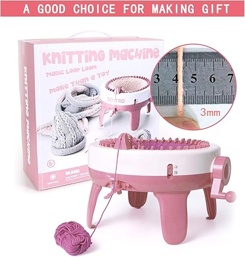 Miniatura 2 de Máquina para hacer punto de las agujas del SENTRO 40, máquina de hacer punto redonda elegante del ganchillo que hace girar