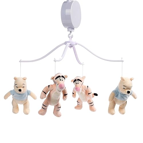 Lambs & Ivy Disney Baby Winnie The Pooh Hugs - Chupete musical para cuna de bebé