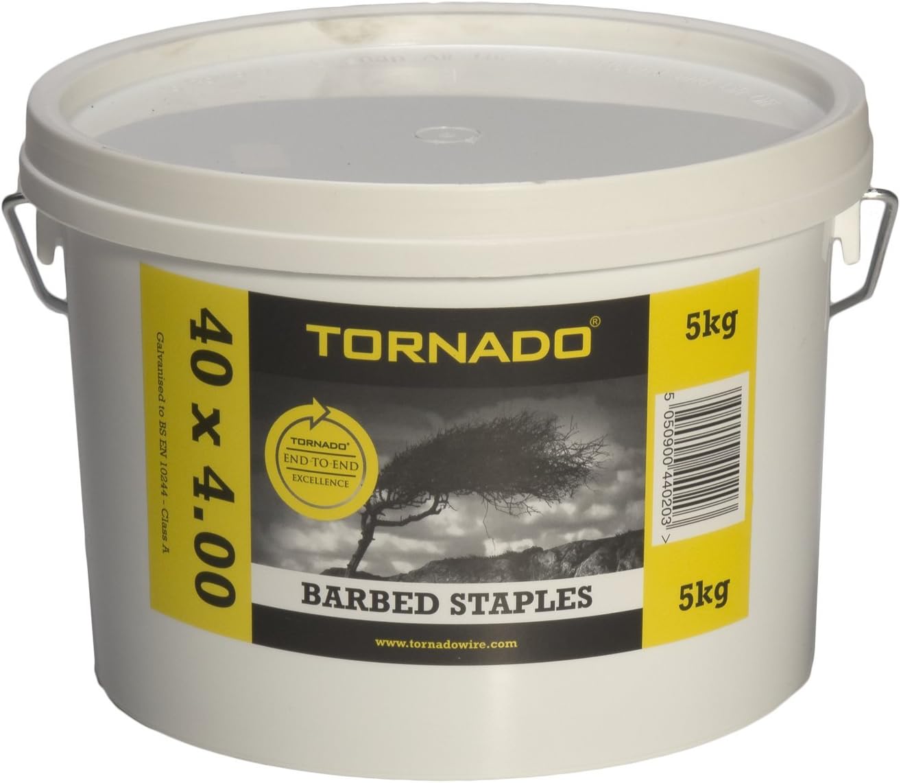 Tornado Barbed Staples 40x4mm 5kg for Fencing Amazon.co.uk DIY & Tools