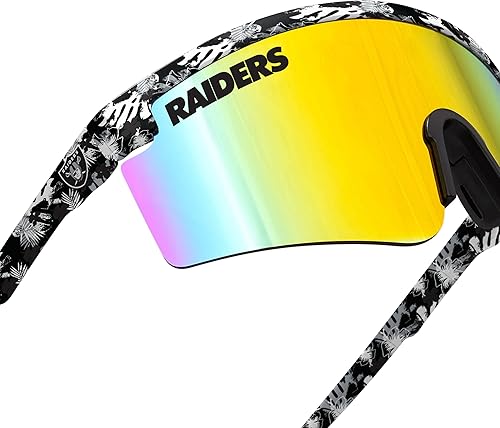 Vista 54 de FOCO Gafas de sol de montura grande con logotipo del