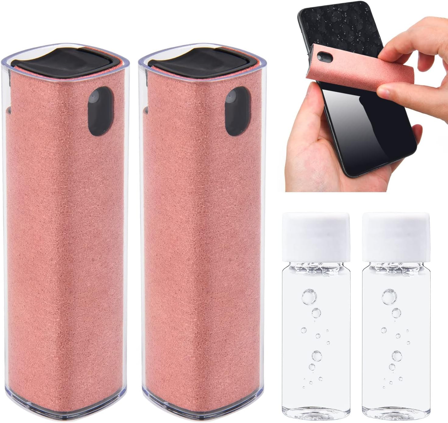 2PCS Screen Cleaner AllinOne Portable Spray Phone