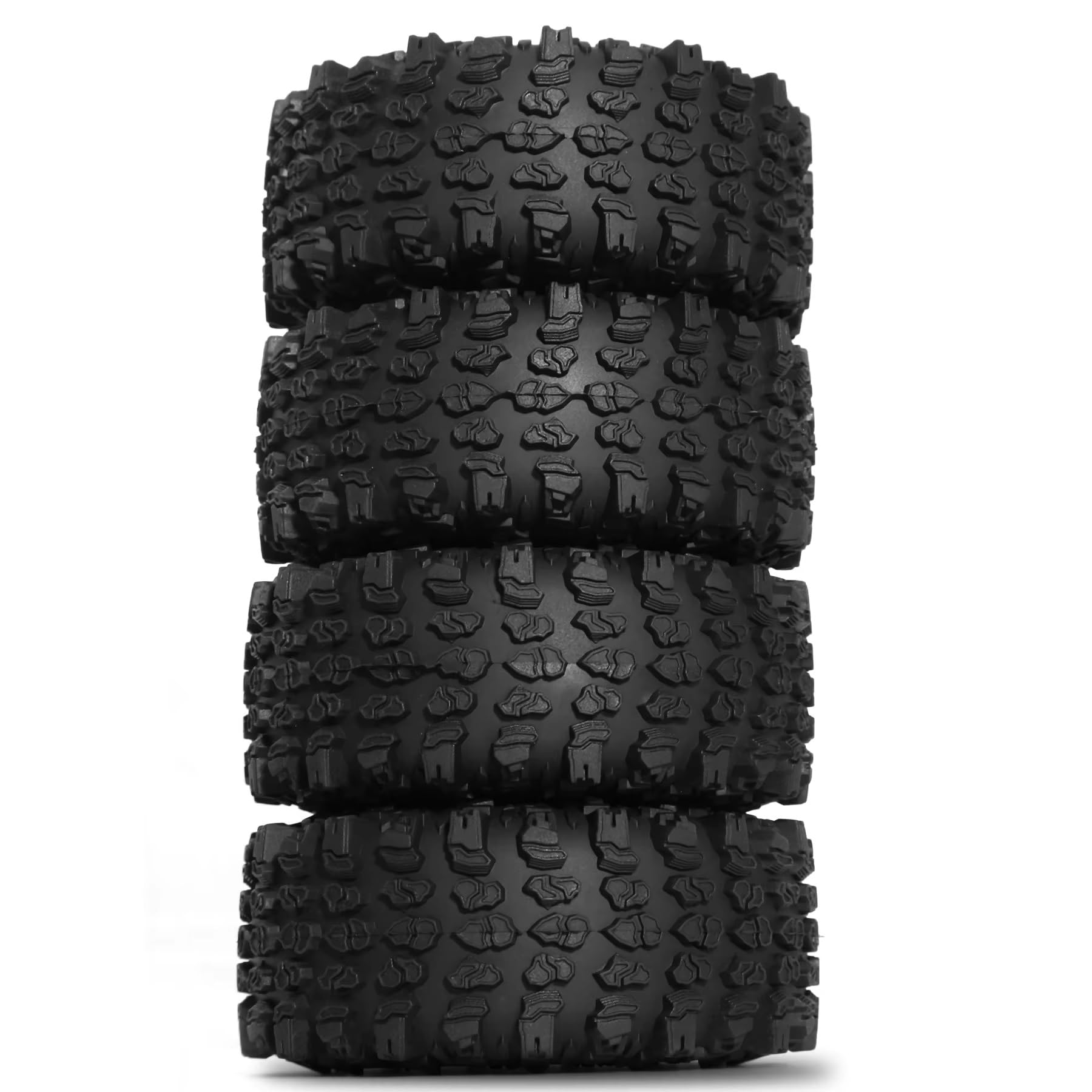 Compatibile Con Traxxas Per TRX4 Per Axial Per SCX10 90046 Per Tamiya CC01 D90 Pneumatici RC Mud Slingers Da 1,9" Diametro Esterno Di 118 Mm Per Cingoli RC Ruote Gomma