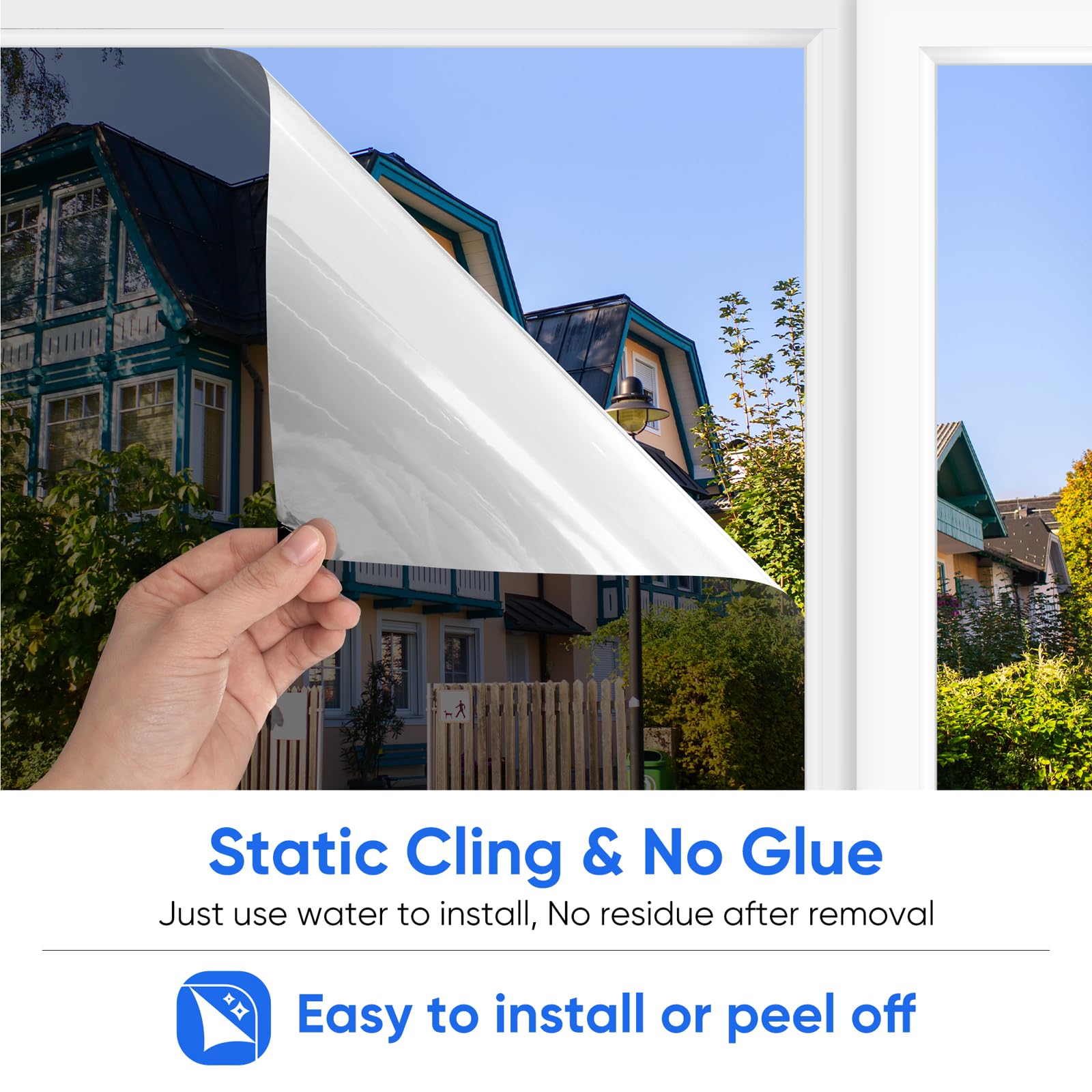 Funfox One Way Mirror Window Film Privacy - Image 4