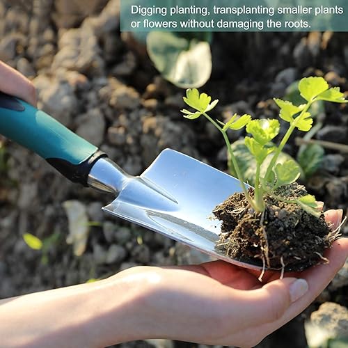 Miniatura 5 de FANHAO Varita de riego de 16 pulgadas+juego de herramientas de jardín de 3 piezas