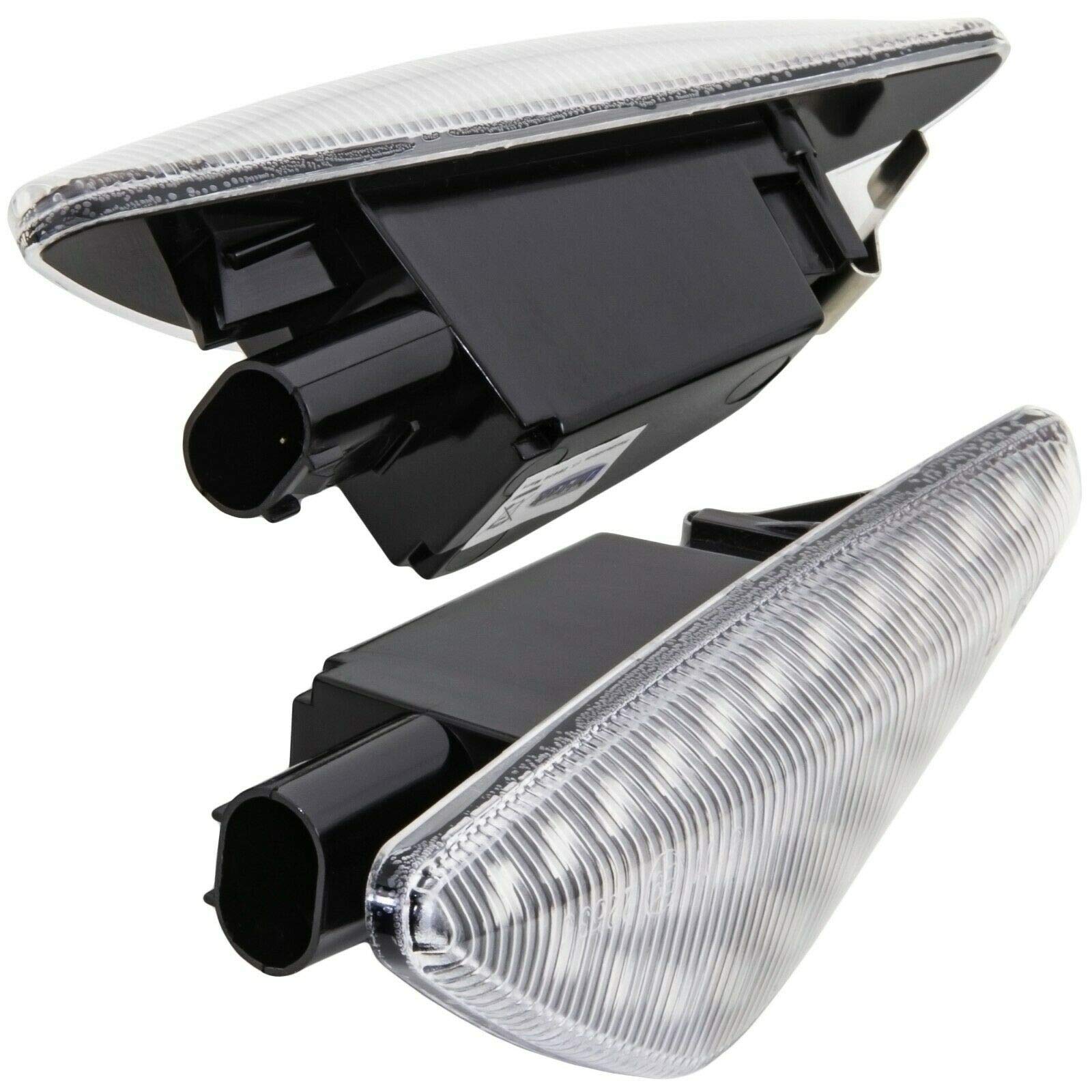 Produktbild von Asasytal Blinker Seitenblinkleuchten Set, Kotflügel-Blinker Gelb Super Heller Schwarze Rauchlinse, Seitenlichter Kompatibel Mit BMW Seitenblinker X3 F25 X5 E70 X6 E71 E72, 2 Lampen