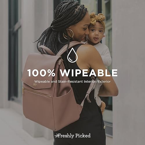 Miniatura 7 de Freshly Picked - Mochila clásica convertible de mujer para guardar pañales