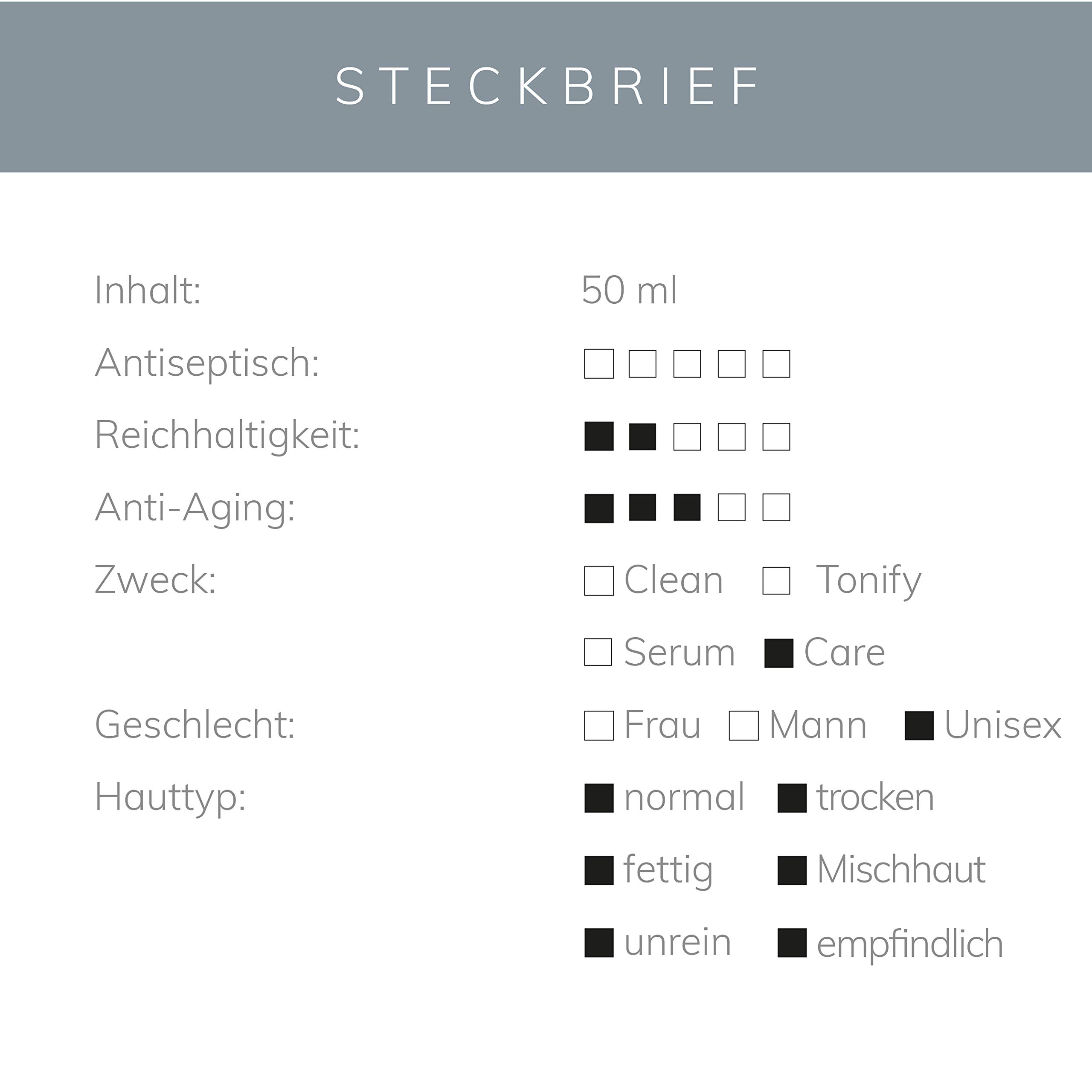 Hydrating Cream, für natürliche Kollagen Synthese, Anti-Aging, 50ml von der KÖ-KLINIK