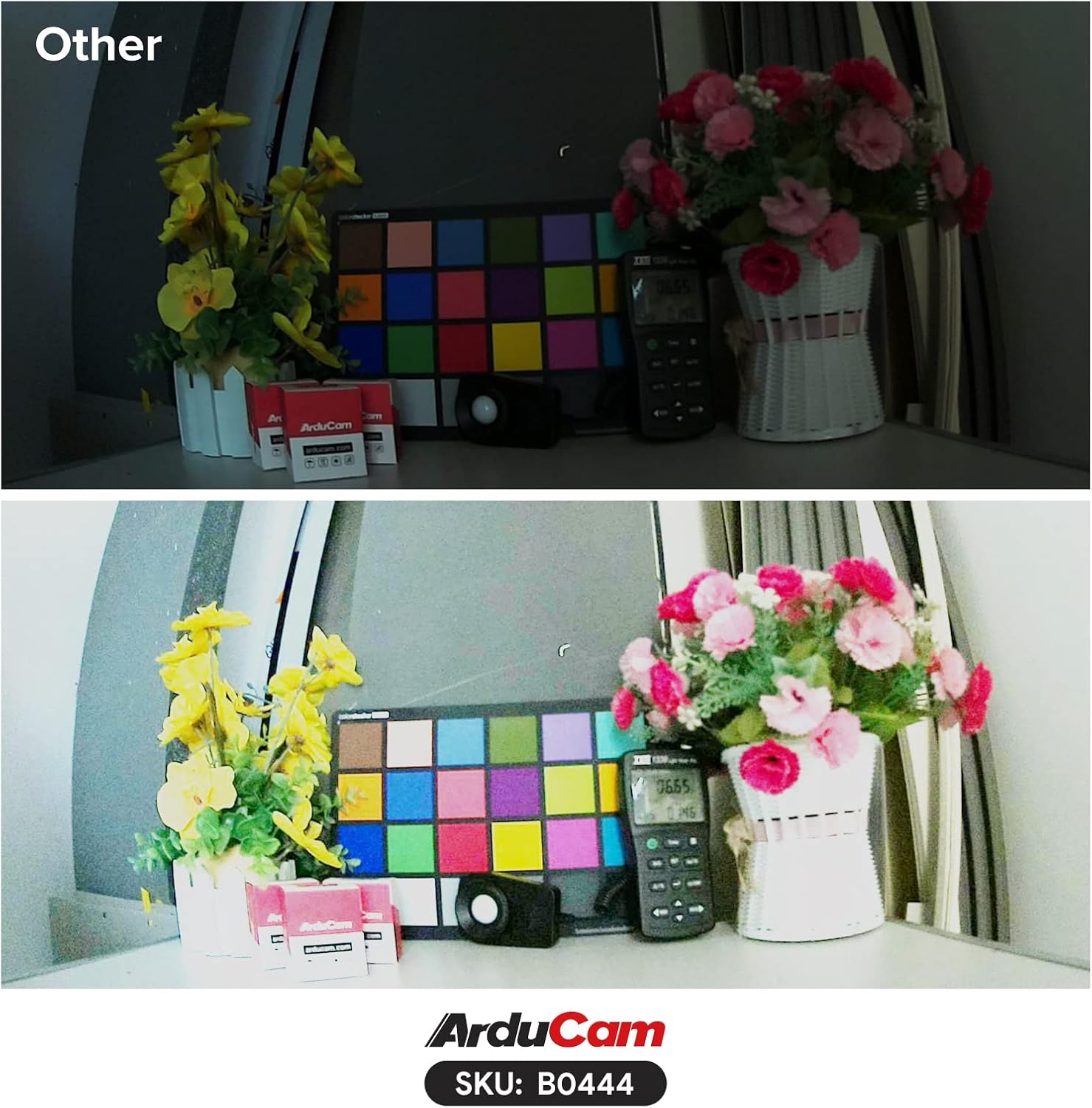 Arducam for Raspberry Pi 5 Camera Module, IMX462 Color Ultra Low Light Camera, with 141°(H) Wide-Angle M12 Lens, High NIR Sensitivity Webcam for Raspberry Pi