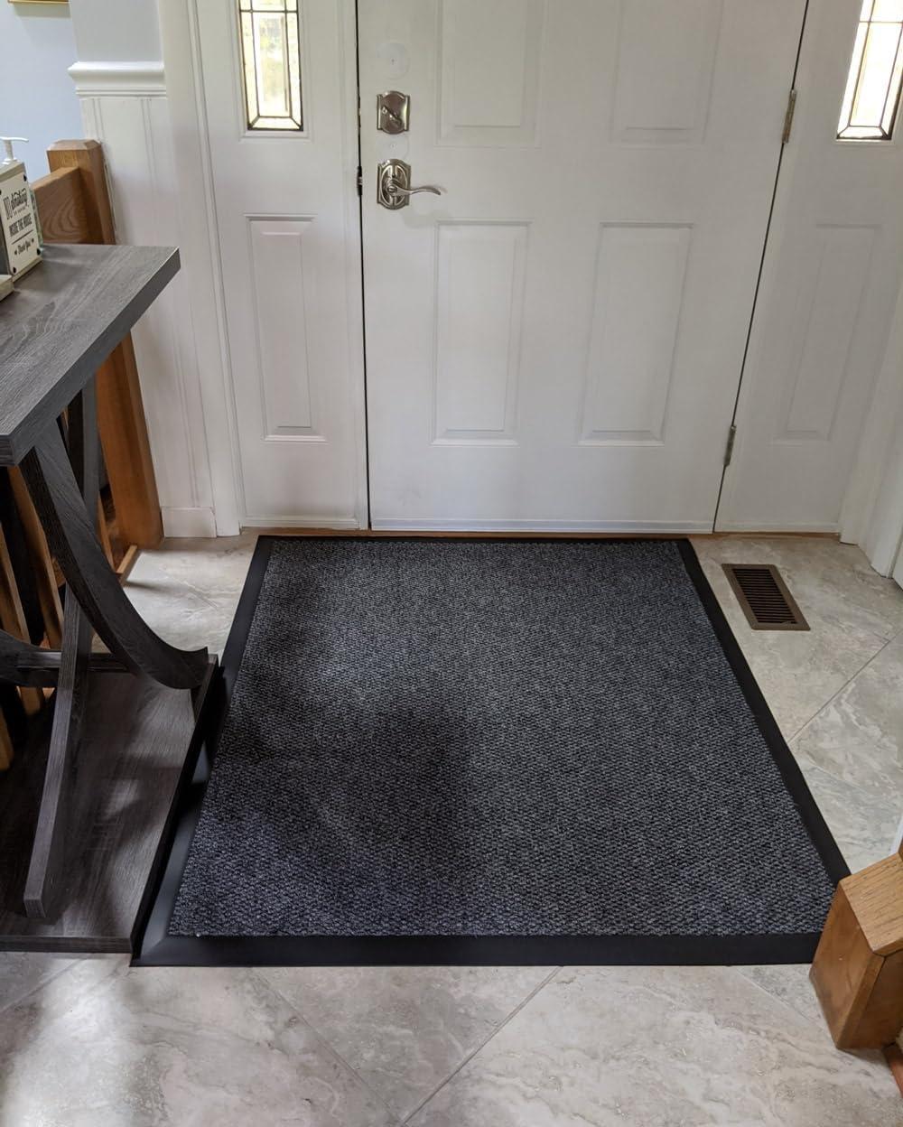 American Floor Mats Super Berber High Traffic Blackout 4' x 6' Ultra-Grip Backing Entrance Mat