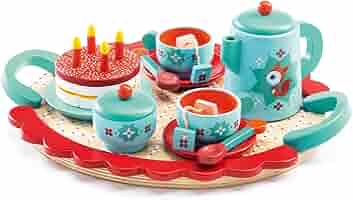 その他 Djeco Fox&#39;s Party Tea Set with Cake Djeco Fox's Party Tea Set with Cake : Amazon.sg: Toys
