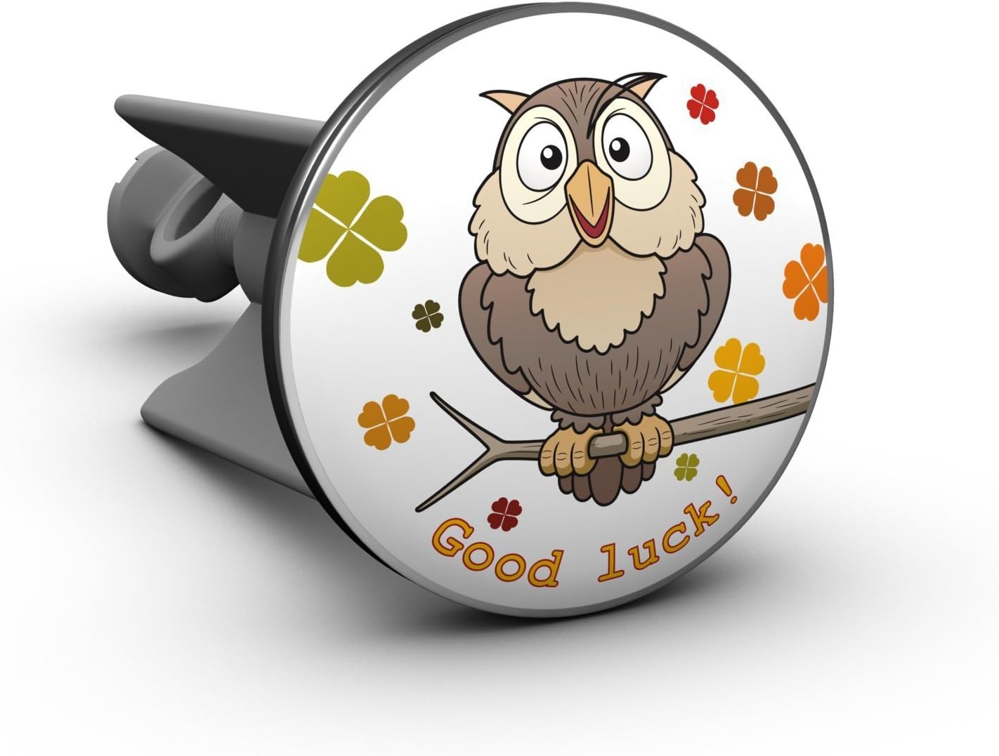 Plopp Sink Plug Owl, Good luck, Plug, Wash Basin Plug