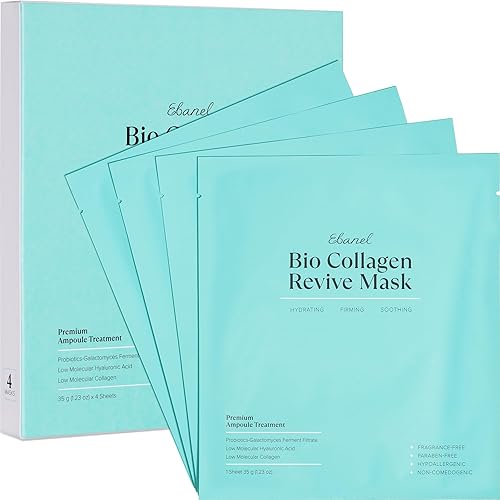 Ebanel Bio Collagen Face Mask 4 Pack