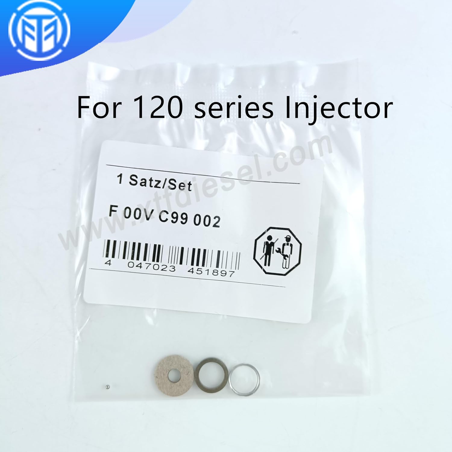 T.DI 100sets/Lot Repair Kit Seal Ring Valve Ball F00VC99002 Seal Kit For 110/120 Series Common Rail Injector Bossh - (Color: 120 Series)