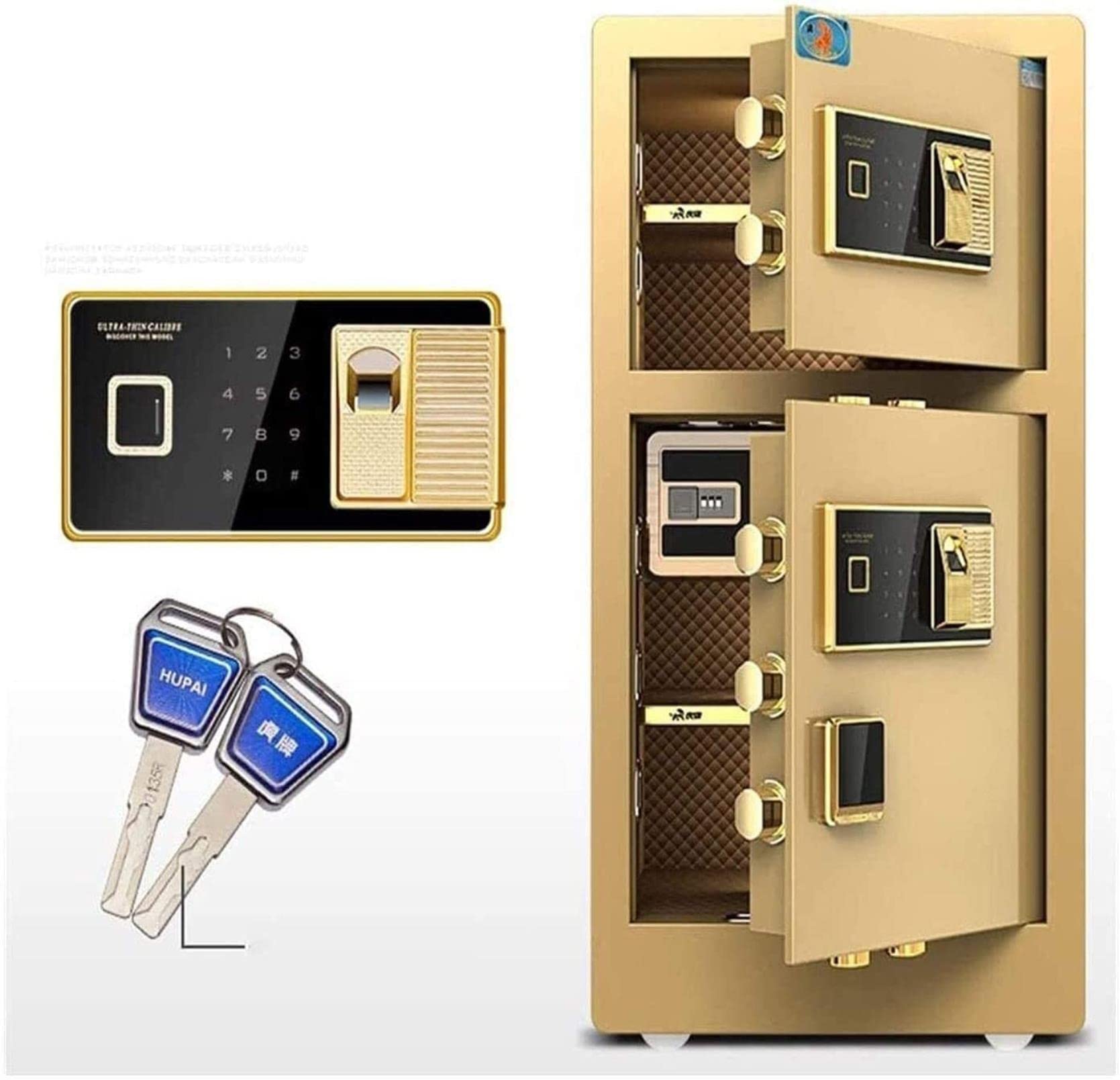 Cassaforte ignifuga impermeabile Cassaforte e salvadanaio Casseforti per la casa Casseforti per hotel Casseforti di sicurezza Armadi di sicurezza con impronta digitale biometrica Armadi di sicurezza i