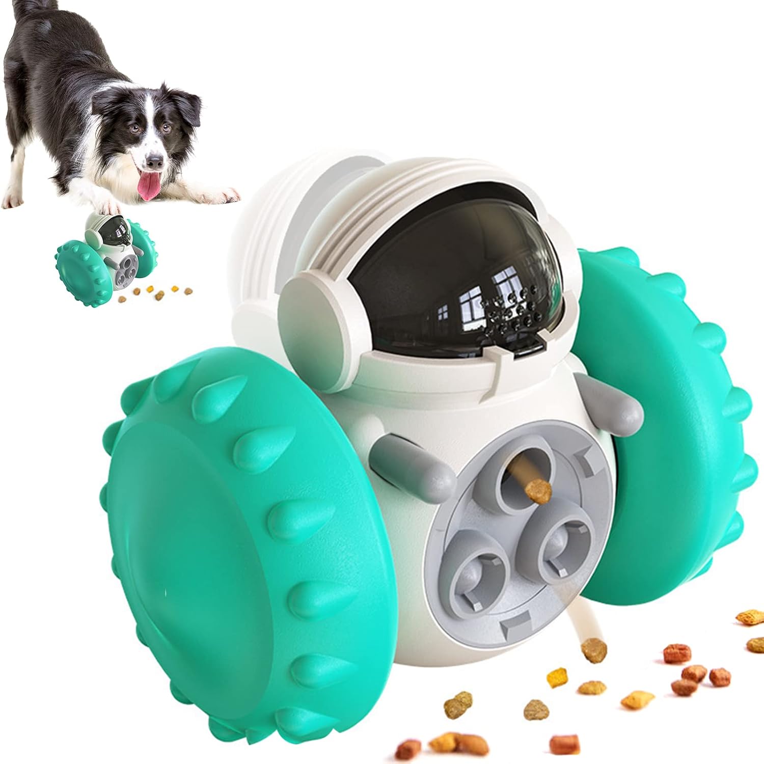RUMGR Interactive Dog Toys for Boredom, Treat Dispenser Dog Toy, Slow