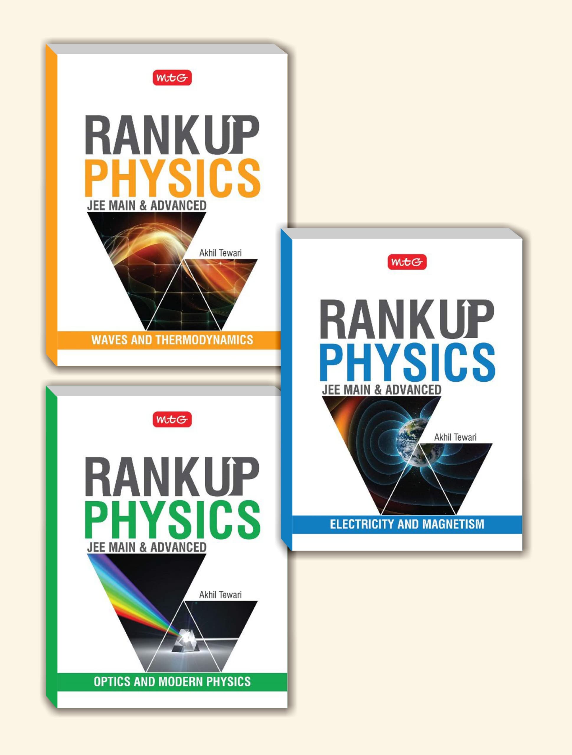 Buy MTG Rank Up Physics (Set of 3 Books) JEE Main & Advanced Waves and