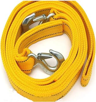 5 Ton 4 Meter Tow Rope Fit for Truck Snatch Strap Off-Road Towing Ropes Trailer Winch Cable Belt Car Traction Rope